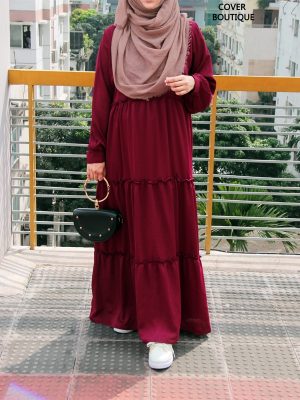 Fabiyana Gown (maroon)