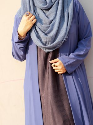 Sara Shrug Long (cornflower blue)
