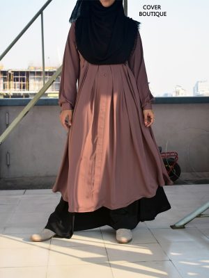 Malaika Kurti with skirt (chestnut)