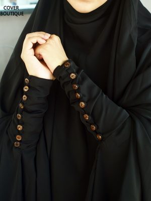 Haramain Jilbab Set (black)
