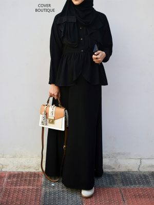 Evangka Dress (black) – size 50 (Length-50, Body-38)