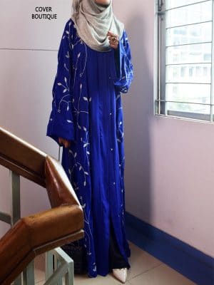 Scarlet Abaya (royal blue)