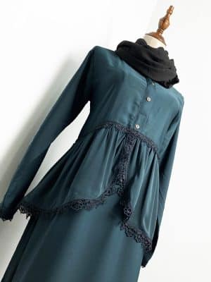 Evangka Dress (teal green)