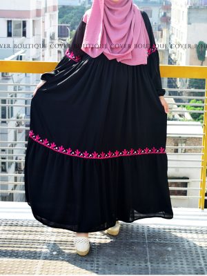 Raisa Gown (Pink Embroidery)