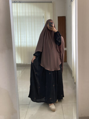 ZOYA GOWN AND KHIMAR COMBO