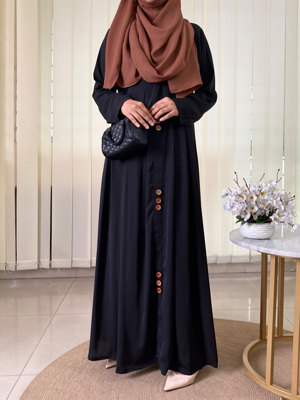 NABIHA GOWN BLACK