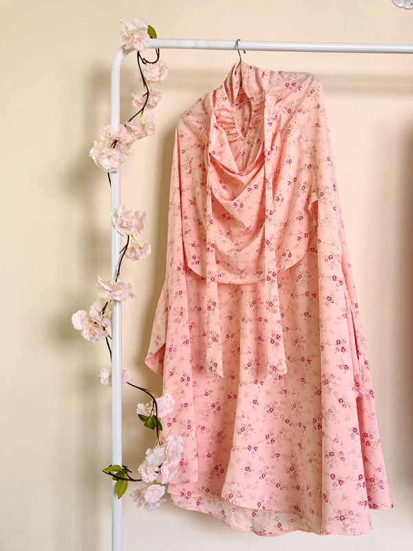 MAHNOOR KHIMAR BABY PINK