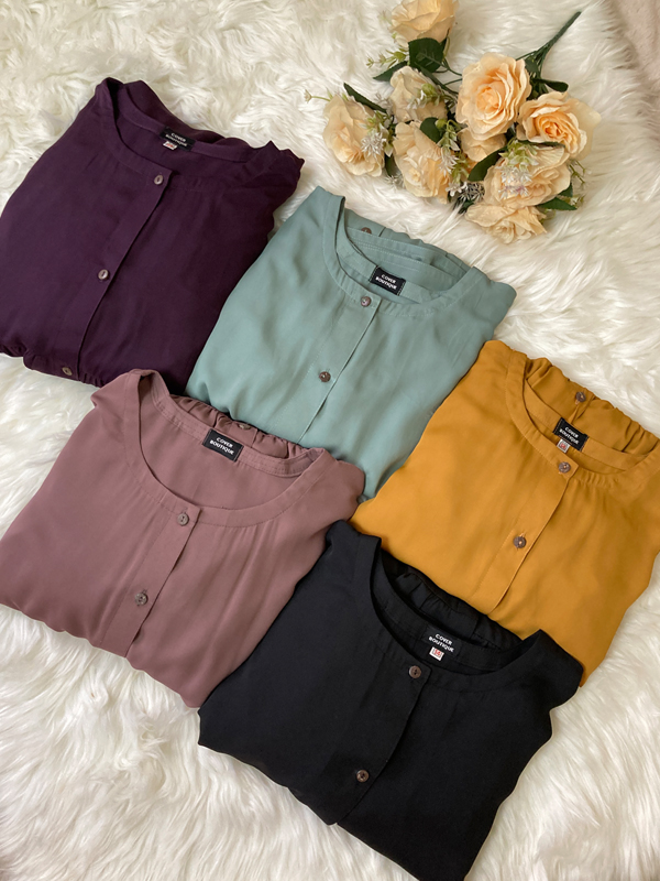ARIBA GOWN PLAIN