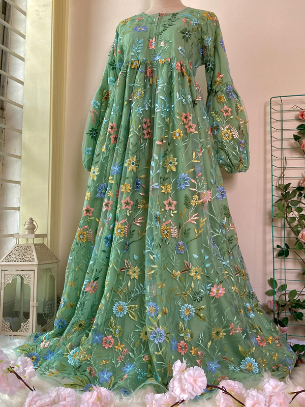 FAIRY GOWN MATCHA GREEN