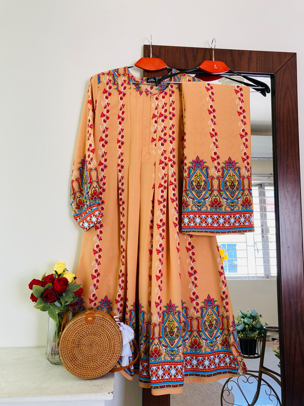 MALAIKA KURTI CLASSIC PRINT