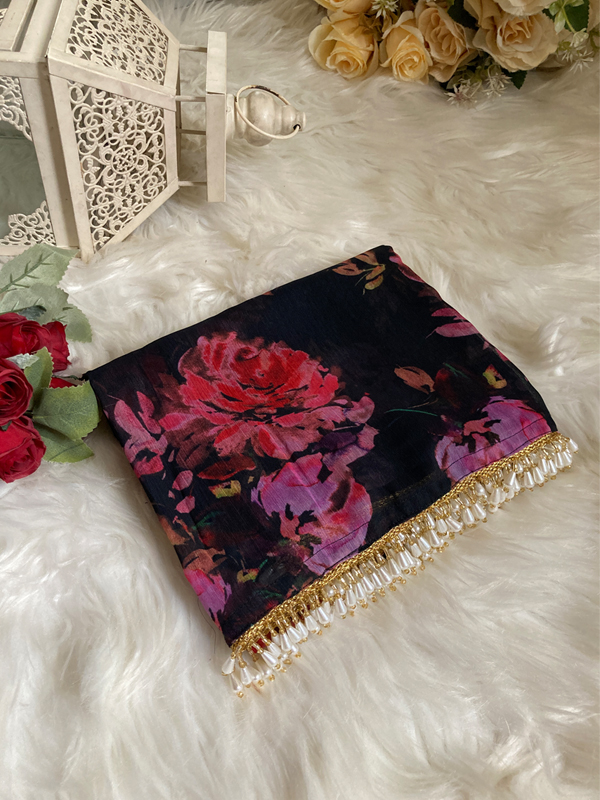 ZAHRA CAPE PINK FLORAL