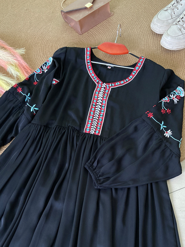 MAHA GOWN BLACK