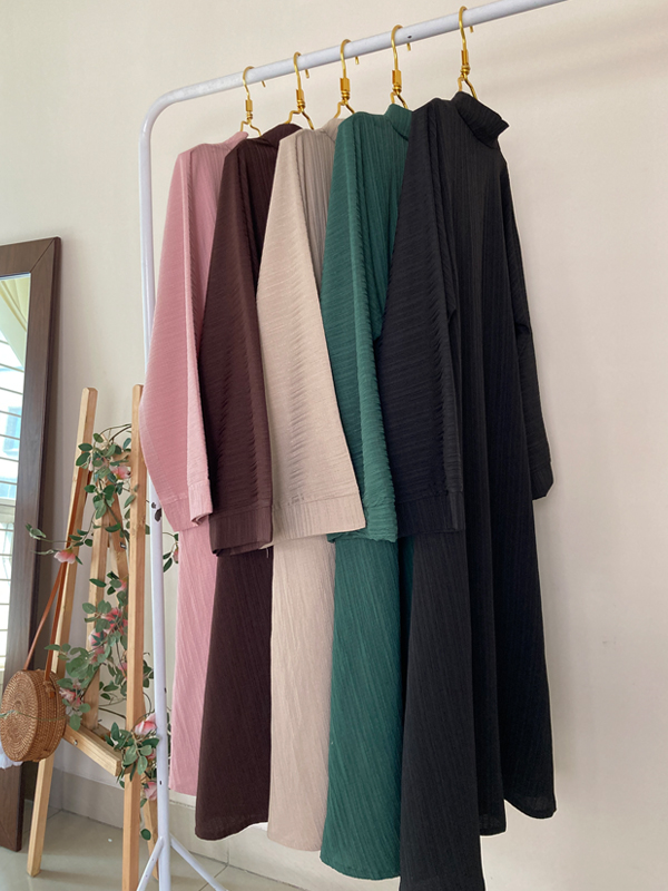 CREPE LONG KIMONO