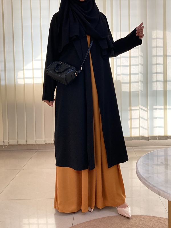 BMW LONG COAT BLACK