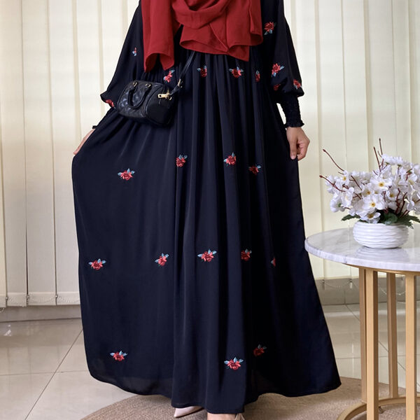 ZARA EMBROIDERY GOWN