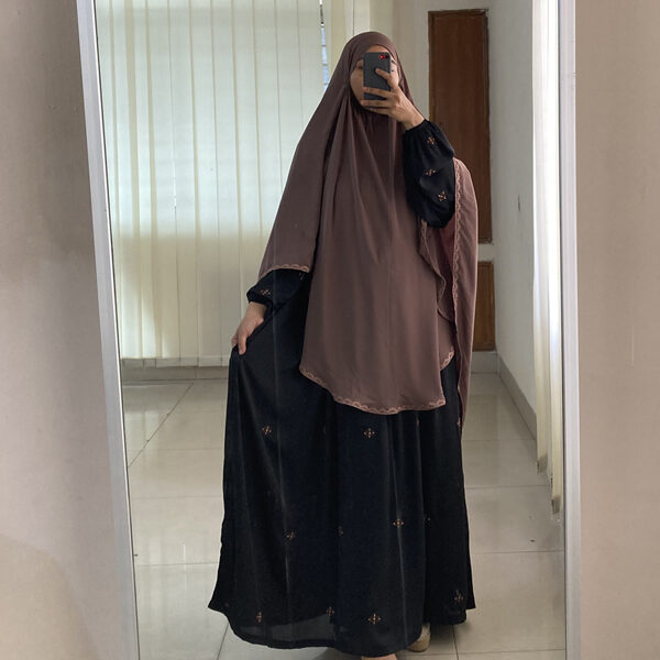 ZOYA GOWN AND KHIMAR COMBO