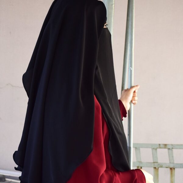 3 Layer Round Niqab