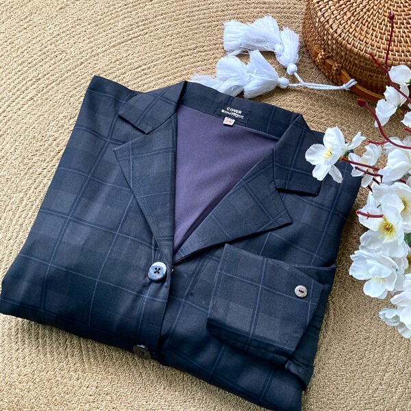 POLY GOWN MOSS GREEN