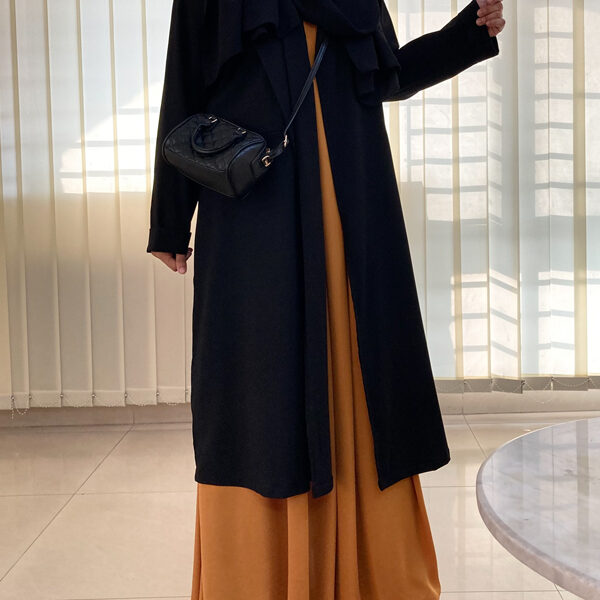 BMW LONG COAT BLACK