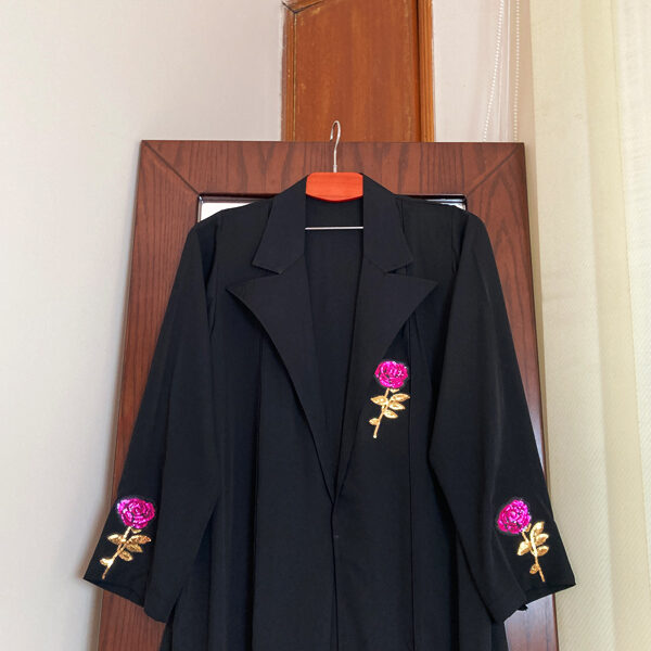 COAT ABAYA ROSE