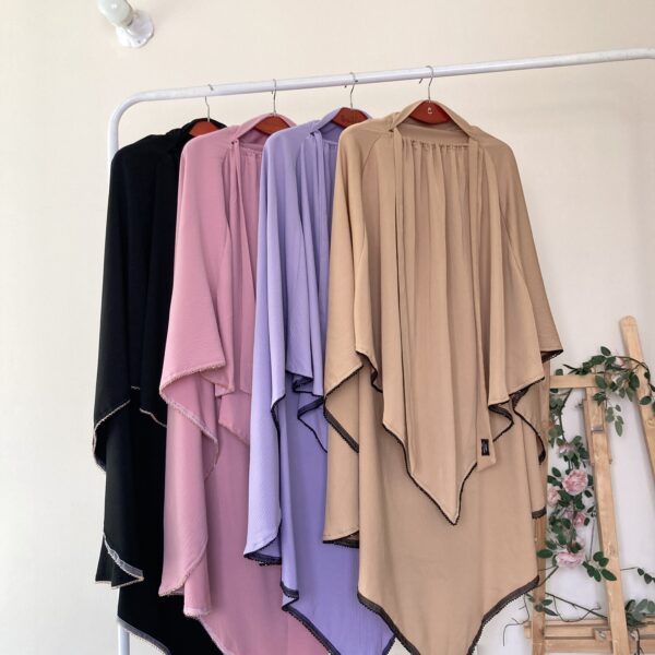 MAIMUNA KHIMAR WITH LACE