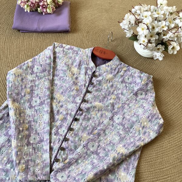 RAIMA KURTI SET PURPLE