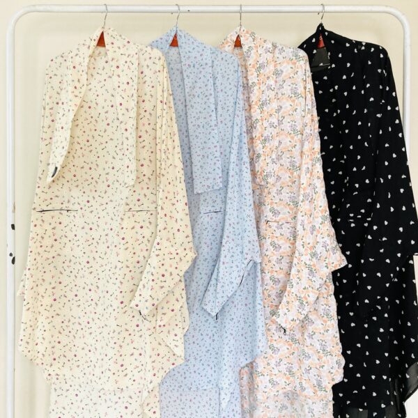 ZIPPER JILBAB PRINTS