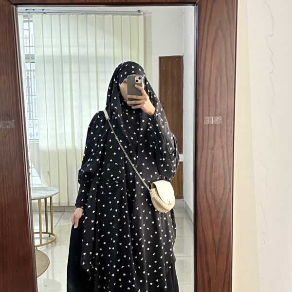 ZIPPER JILBAB (HEART)